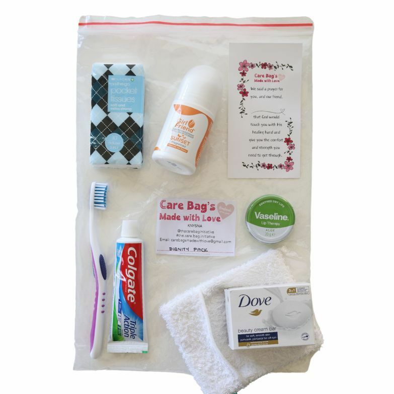 Dignity Pack Comfort Care Bag's